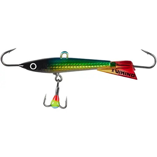 Балансир Viking Fishing Yeti Ice Jig 60mm 16.0g #2 Green Glam - фото 1
