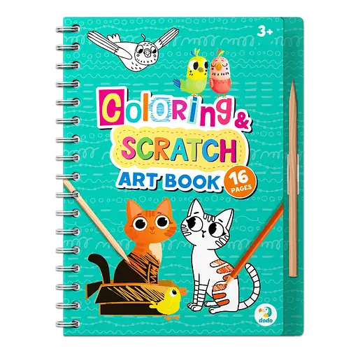 Детский набор для творчества "Домашние животные" DoDo Toys 300490 - фото 1