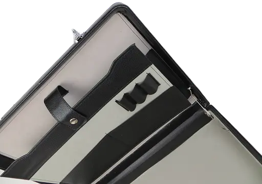 Дипломат Portfolio из эко кожи черный sum0028877 - фото 8