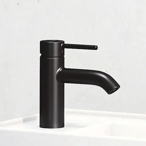 Смеситель для умывальника Kludi Bozz 75 DN 15 черный мат 382723976 - фото 2