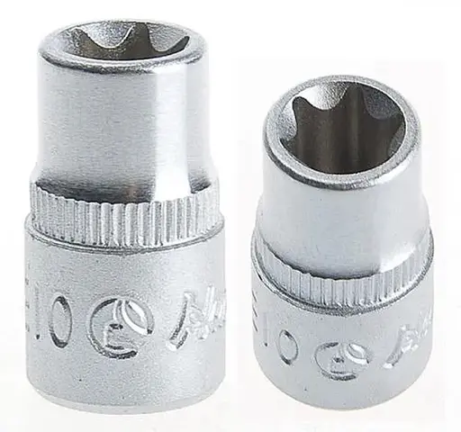 Торцева головка Hans 1/2 зовнішній торкс Е18 (4410Е18) - фото 2