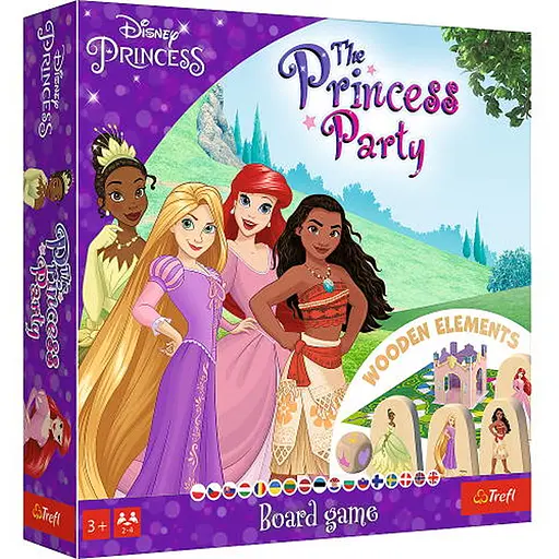 Настольная игра Trefl Вечеринка для принцесс. Дисней: Принцессы (The Princess Party. Disney: Princess) (02434) - фото 1