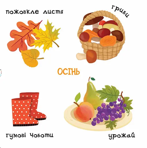 Книга Пори року. Серія Сторінки - цікавинки. Автор - Василь Федієнко (Школа) - фото 2