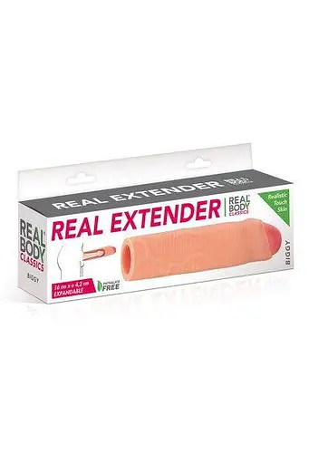 Насадка на член Real Body Real Extender Biggy с закрытой головкой - фото 3