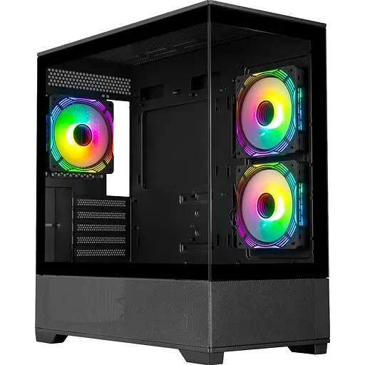 Корпус Prologix Axon GM-03AB Glass Black [146856] - фото 2