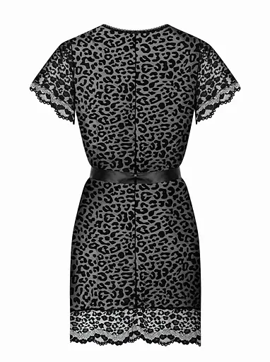 Пеньюар Obsessive Giully L/XL черный - фото 6