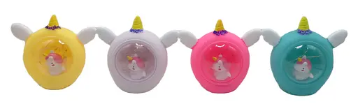 Лампа-нічник дитяча Єдиноріг, 12 см, 4 кольори - фото 3