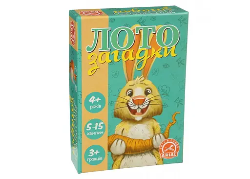 Настільна гра Arial Лото загадки (91155)