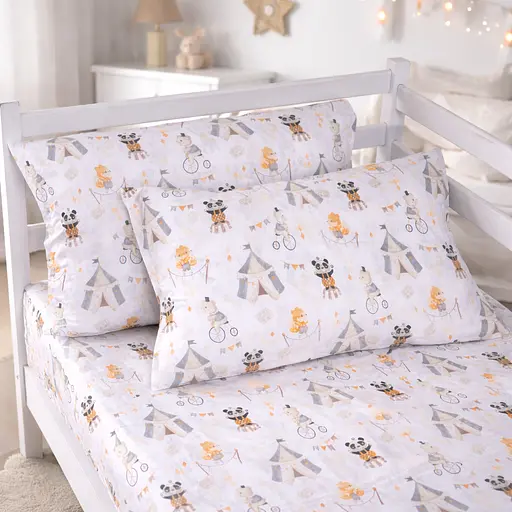 Наволочка MirSon Ranforce Elite Baby Circus 60x60 см (2200012576793) - фото 1