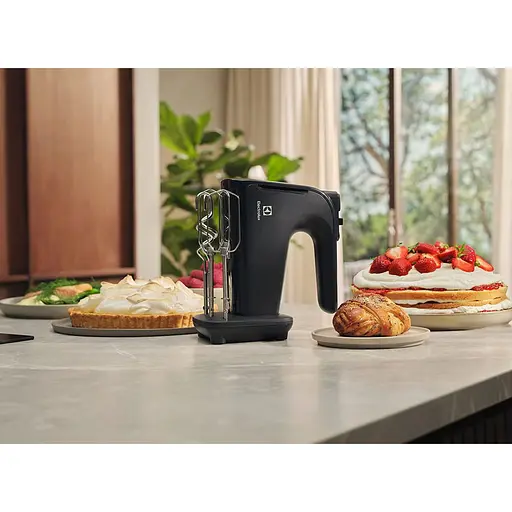 Міксер ручний Electrolux 500Вт насадки-4 турборежим сірий темний - фото 9