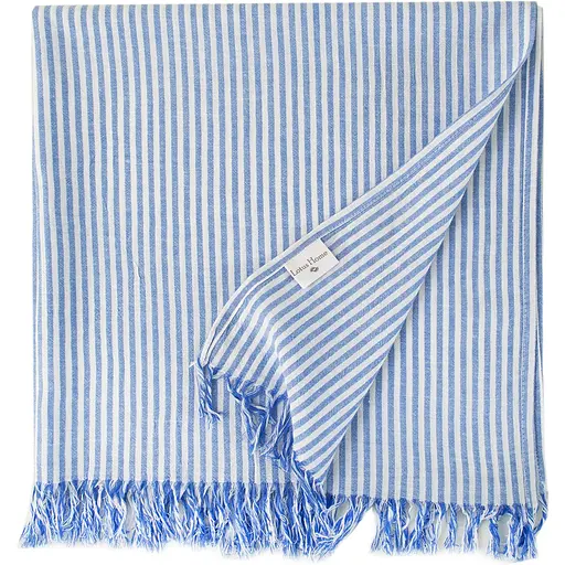 Полотенце Lotus Home Pestemal Argosa stripe 85х175 см синий (svt-2000022344203) - фото 2