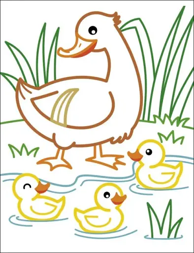 Кольорові зафарбовки: Корівка - фото 2