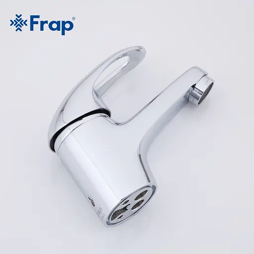 Смеситель для умывальника шпилька Ø40 Frap 1/10 F1003 Хром - фото 4