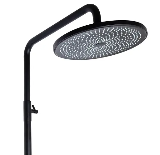 Душова система універсальна Qtap Slavonice Black Matt з виливом QTSLA111BLM45906 - фото 4