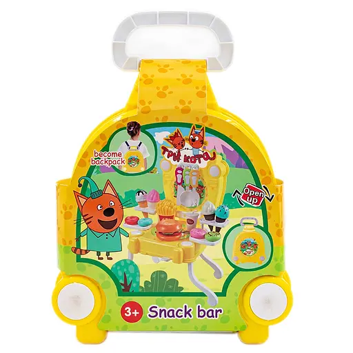 Продукты в чемодане Барабани Три кота, M8818