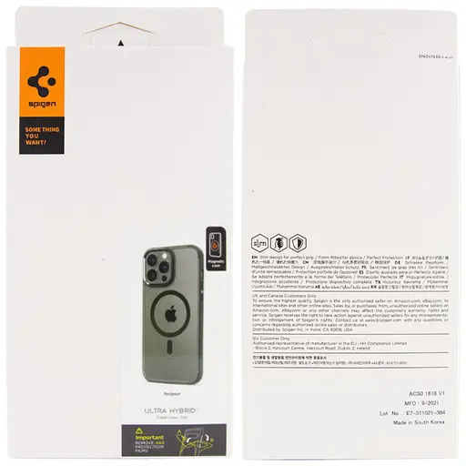 Чохол SGP Ultra Hybrid Mag для Apple iPhone 16 Pro Max 6.9 Чорний - фото 5