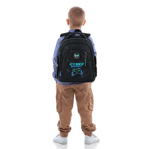 Рюкзак GoPack Education 2606S Win The Game Черный (GO26-2606S-5) - фото 17