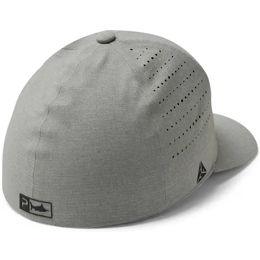 Кепка Pelagic Delta Flexfit Heathered S/M Light Grey - фото 2