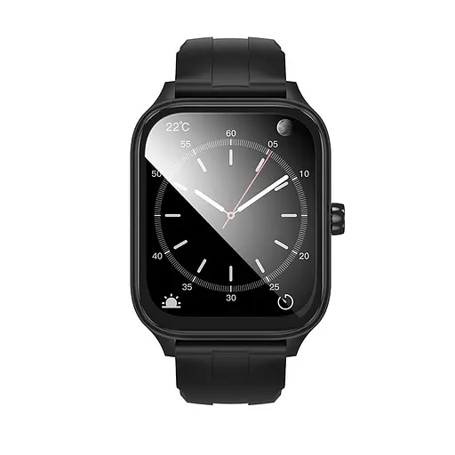 Смарт-годинник Hoco Smart Watch Y27 Smart sports watch (call version) Black - фото 3