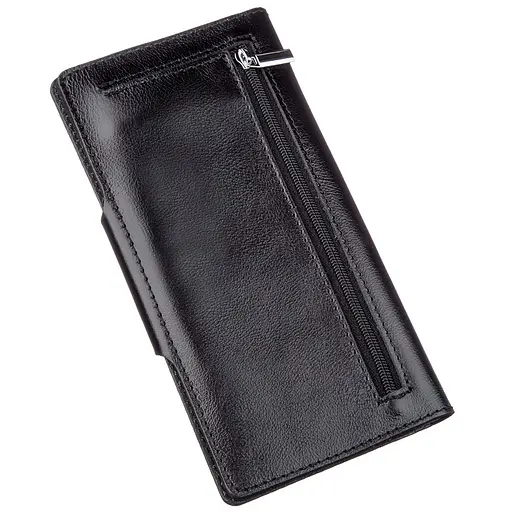 Мужской кожаный кошелек Shvigel 18х8.5х1 см acs0016054 - фото 2