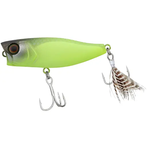 Воблер Jackall Chubby Popper 42F 42 мм 3.3 г Mat Lemon