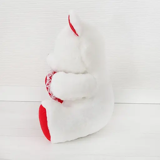 Мягкая игрушка Медведь с сердечком 31 см - фото 2