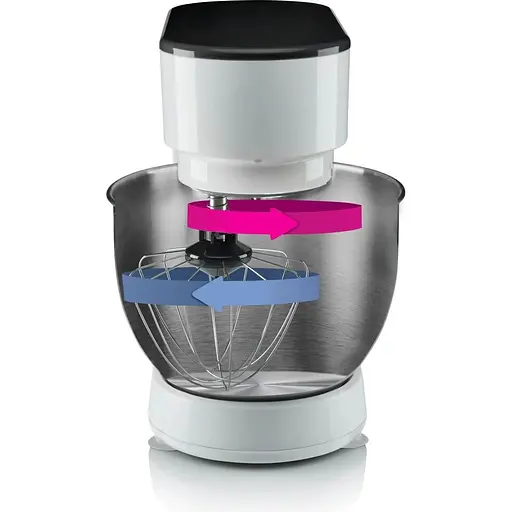 Кухонная машина Gorenje 600Вт белый - фото 10