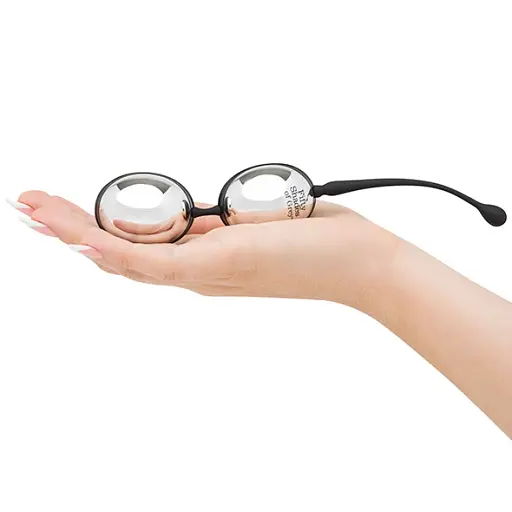 Вагінальні кульки Fifty Shades of Grey Inner Goddess Jiggle, 20.3 см, сріблястий - фото 5