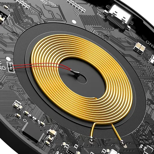 Бездротовий зарядний пристрій Baseus Simple Magnetic Прозорий (WXJK-E02) - фото 5