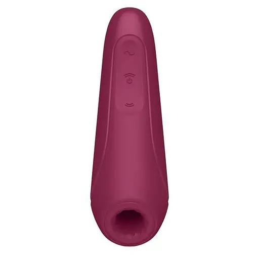 Ваакумний стимулятор клітора Satisfyer Curvy 1+ червоний - фото 3