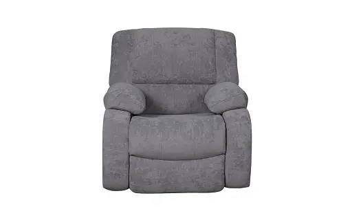 Крісло Ремо з механічним реклайнером сірий - фото 4