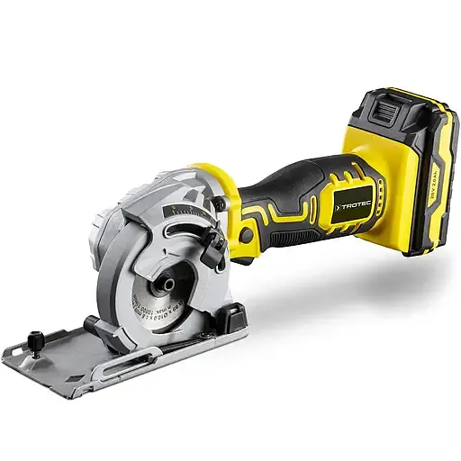 Пила циркулярная аккумуляторная мини Trotec PCSS 05-20V с кейсом (DAS302847) - фото 4