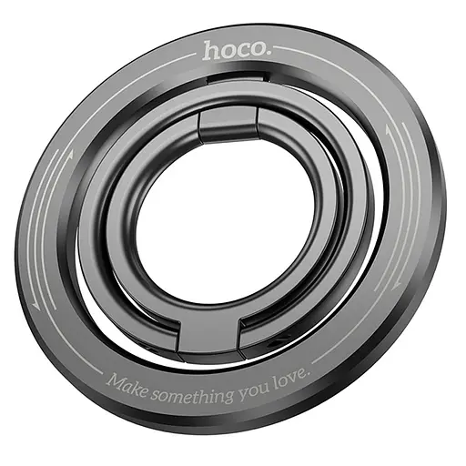 Магнітний тримач для телефону Hoco GH2 Clever Black - фото 3