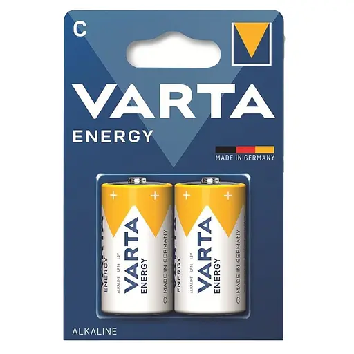 Батарейка Varta Energy D (LR20) щелочная 1.5V 2 шт. (9560)