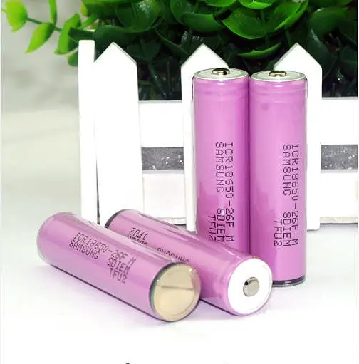 Аккумулятор Samsung ICR18650-26H 2600 mAh Li-Ion с защитой - фото 2