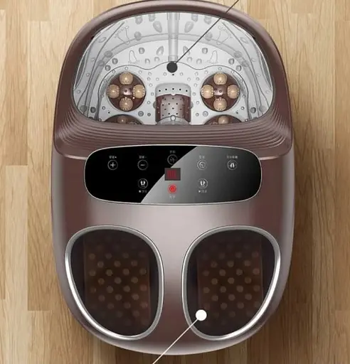 Массажер для ног Benbo ZY-9058 гидромассажная ванночка для педикюра (для 2-х человек) - фото 6