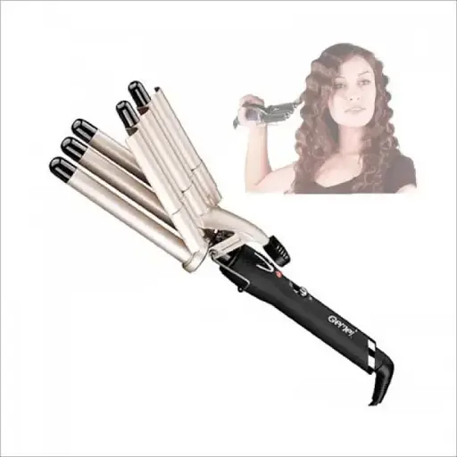 Плойка Gemei GM 2933 Хвиля щипці для завивки волосся, гофре, плойка - фото 3