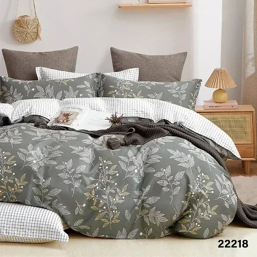 Комплект постільної білизни Viluta євро ранфорс 22218 100% бавовна - фото 1