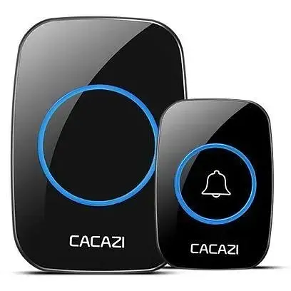 Дверной звонок Cacazi A10 беспроводной в квартиру до 300 метров - фото 2