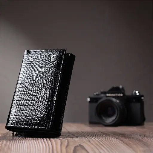 Жіночий шкіряний гаманець ST Leather 14х9х3 см acs0029421 - фото 9