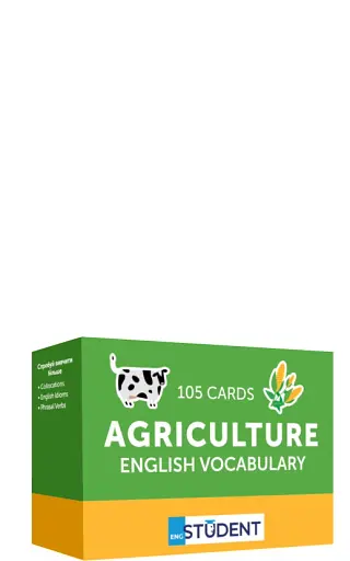 Agriculture, 105 карток, англійська