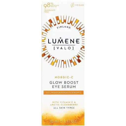 Сыворотка для области вокруг глаз Lumene Valo Glow Boost Eye Serum, 10 мл - фото 4