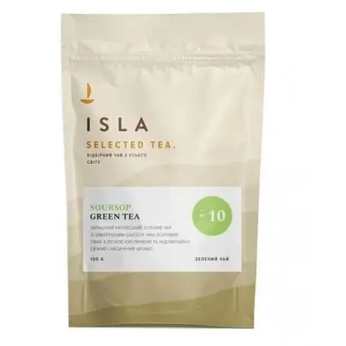 Чай зелений Isla Soursop №10 із саусепом 100 г - фото 1