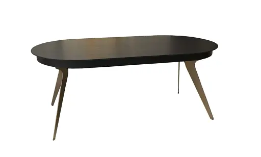 Стол раскладной Elissa 2000/2750x1000x770 черный