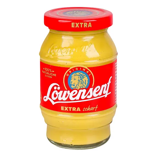 Гірчиця Lowensenf оригінальна гостра 250 мл