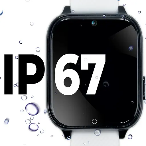 Смарт-часы JETIX DF100 Pro c 4G видеозвонком, виброзвонком и влагозащитой IP67 - White - фото 7