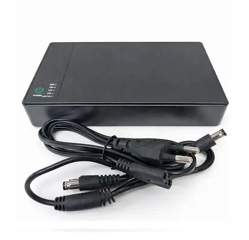 UPS ДБЖ безперебійне живлення для роутера, терміналу ONU, DC 5/9/12V, USB Type-C, Voltronic DC18W 10400mAh - фото 2