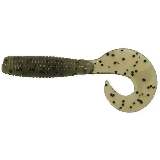 Силікон Big Bite Baits Finesse Grub 4 10 шт. Smoke Salt Pepper (1013-1838.00.96)