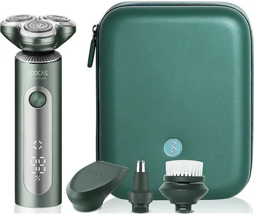 Электробритва Soocas S5 устройство 4 в 1 триммер машинка для стрижки с щеткой - фото 9