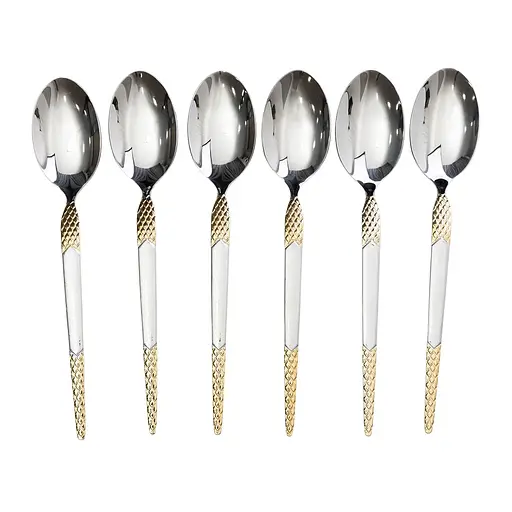 Набор столовых ложек Yiwu 6 штук из нержавеющей стали HP-20-37